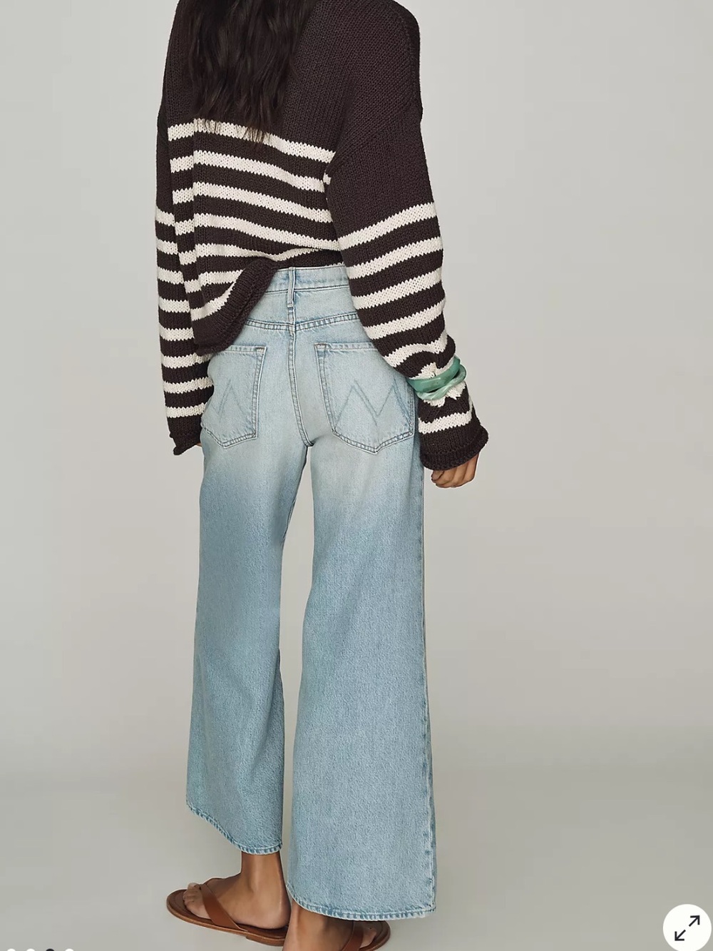 Mother Superior The Hustler Roller Ankle In This Is How I Roll Size 26 NWT Jeans - Picture 2 of 15